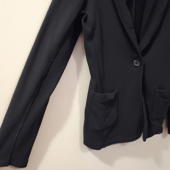 James Perse - Single Button Shawl Collar Blazer in Black - Size 3 (Equates to L) - Picture 7 of 8